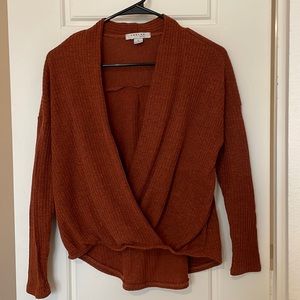 FavLux Cross Front Sweater